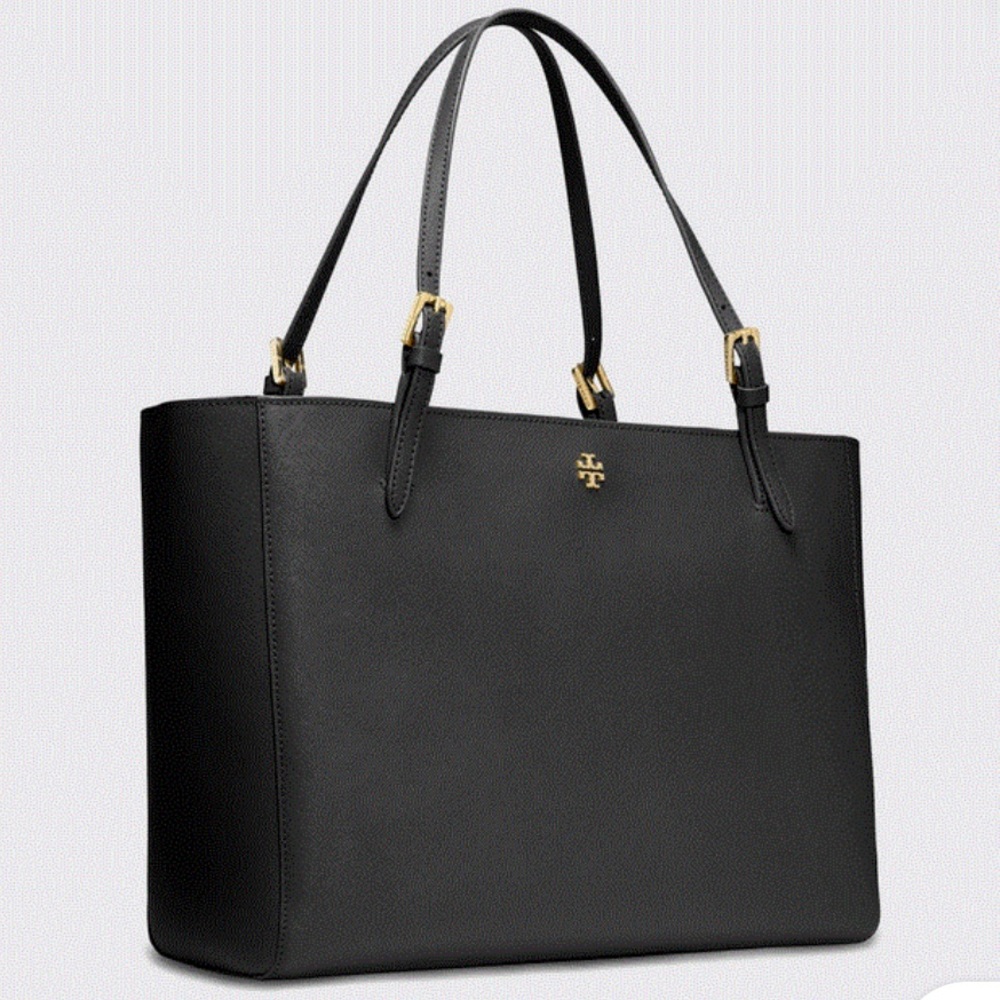 TORY BURCH York Leather Buckle Tote *black* - Picture 5 of 17